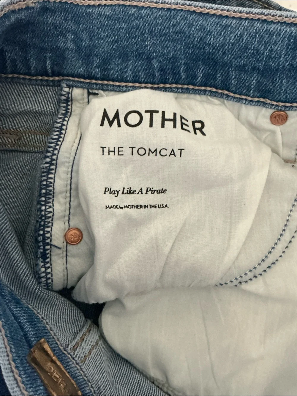 MOTHER The Tomcat Ankle Straight Leg Jeans